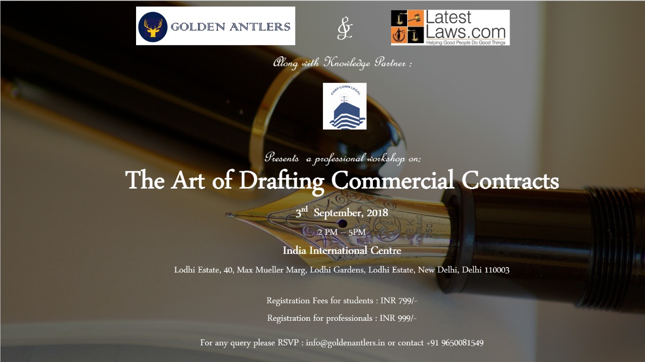 The Art of Drafting Commercial Contracts