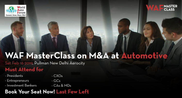 WAF MasterClass on M&A at Automotive