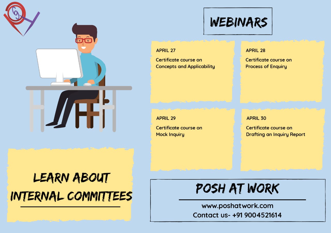 Webinar for ‘Internal Committee Members’: Roles & Responsibilities