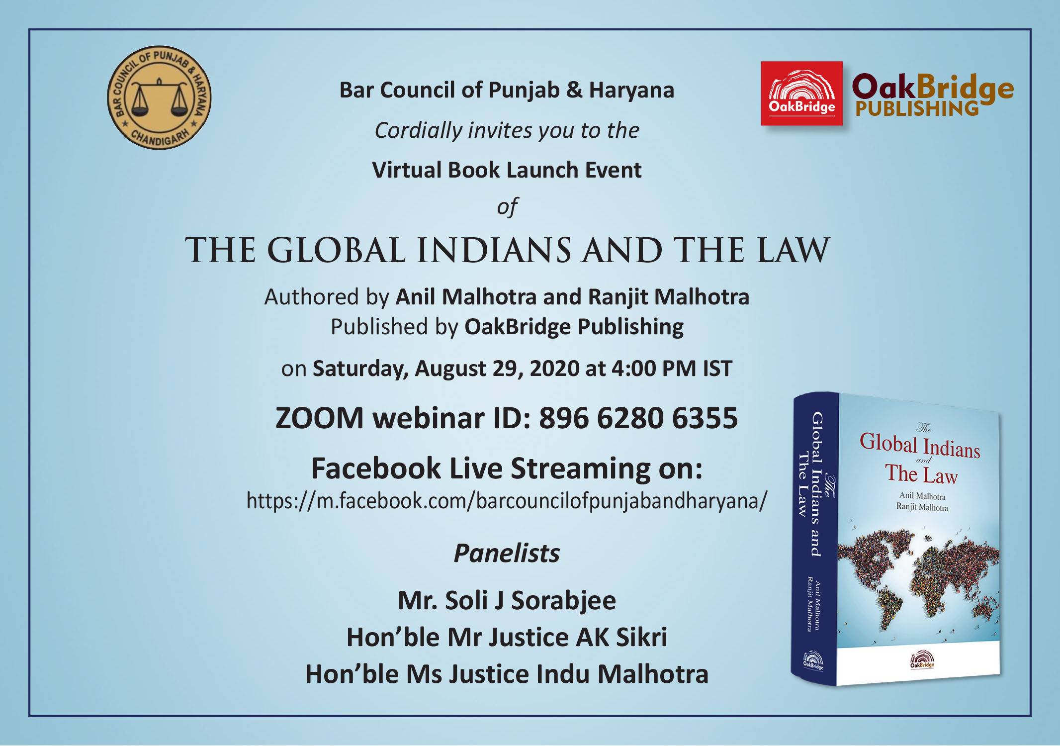 Virtual Book Launch of The Global Indians and the Law