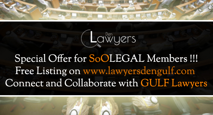 Special Offer for SoOLEGAL Members !!! Connect and Collaborate with Gulf Lawyers