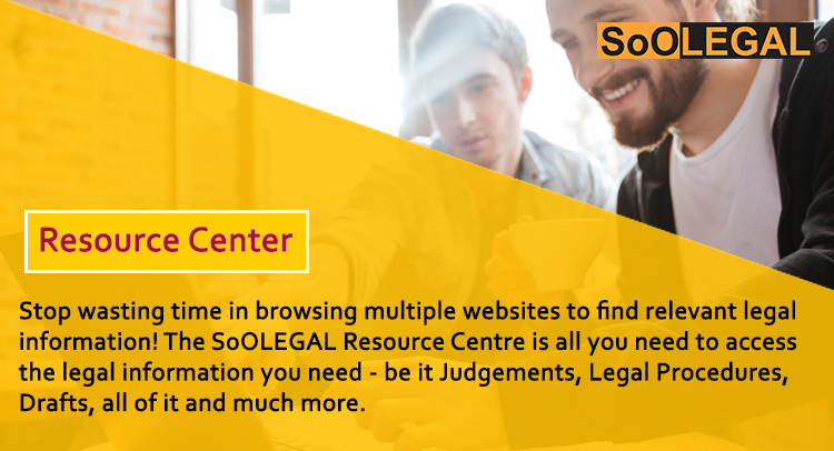 Stop wasting time in browsing multiple websites to find relevant legal information!