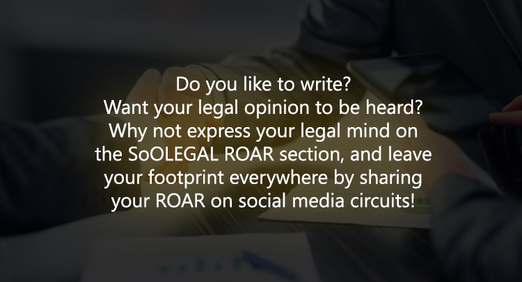 Do you like to write? Want your legal opinion to be heard?