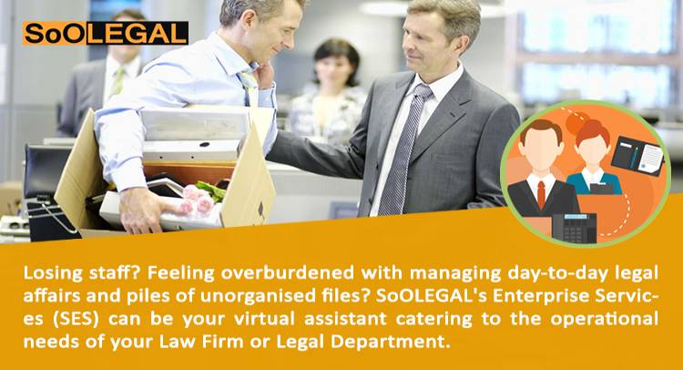 SoOLEGAL Enterprise Services - Transforming legal operations and law practices
