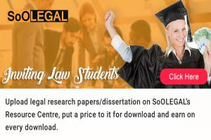 Upload Legal Research Papers/Dissertation