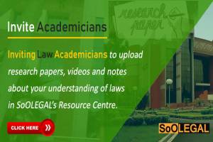 Invite Law Academicians