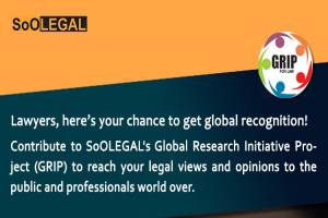 Lawyers, here’s your chance to get global recognition!