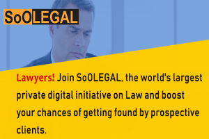 Lawyers! Join SoOLEGAL, the world's largest private digital initiative
