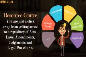 Resource Centre - Research Papers, Legal Drafts, Acts & Amendments, Judgements