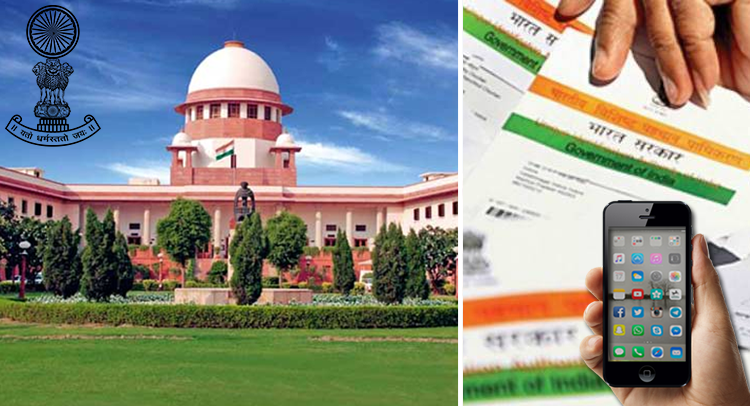 Lawyer files case in Supreme Court over linking Aadhaar with mobile number