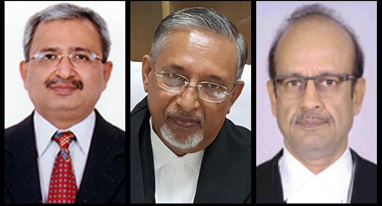 Central Govt notifies transfer of three High Court judges