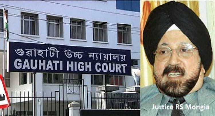 Departure Ceremony of Former Gauhati HC Chief Justice RS Mongia is scheduled on Tuesday