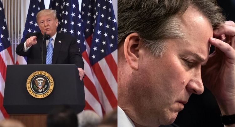 Trump says could withdraw Brett Kavanaugh nomination if allegations against him found credible
