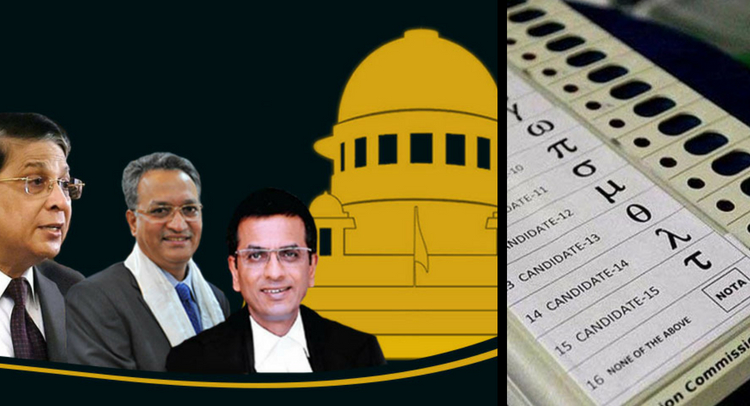 Supreme Court says NOTA option cannot be permitted in Rajya Sabha polls