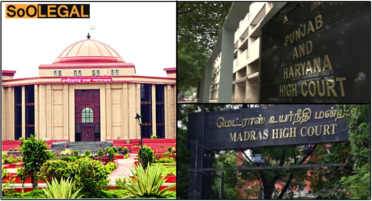 President appointed additional judges to the Madras HC(6), Punjab & Haryana HC(2) & Chattisgarh HC(3)
