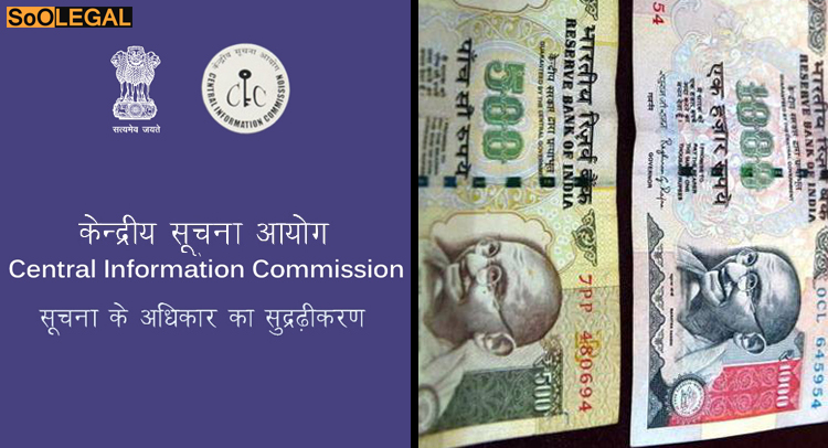 CIC Tells Dept Of Posts To Provide Info On Demonetisation To RTI Applicant [Read Order]