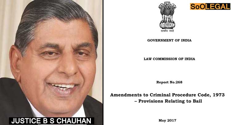 Law Commission of India recommended significant suggestions to change the bail provisions under CrPC, 1973