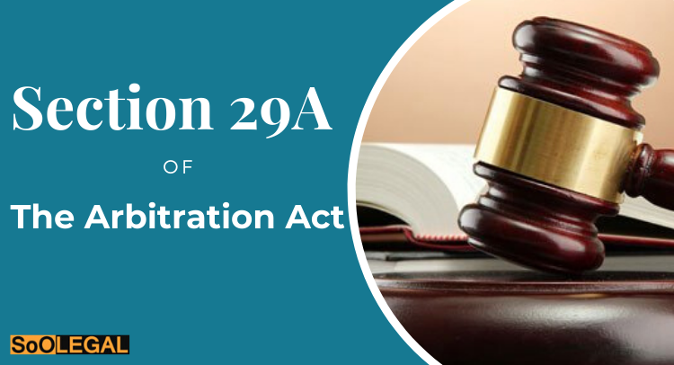The SC ordered Gujarat HC to rule on a matter relating to Section 29A of The Arbitration Act, which provides a time limit to determine arbitration