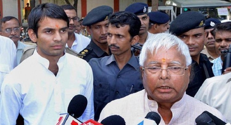 SC to examine plea for lodging FIR against Lalu's minister son