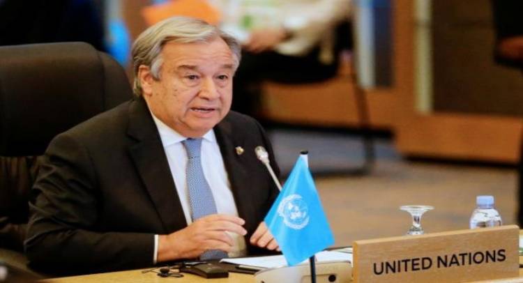 UN SECRETARY-GENERAL CAUTIONS WORLD OF SPLITTING IN TWO PARTS
