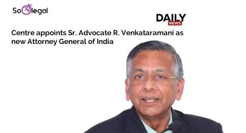 Centre appoints Sr. Advocate R. Venkataramani as new Attorney General of India