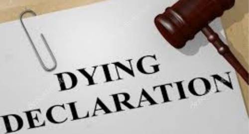 DYING DECLARATION VALID EVEN IF NOT CERTIFIED BY DOCTOR: Supreme Court