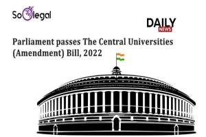 Parliament passes The Central Universities…