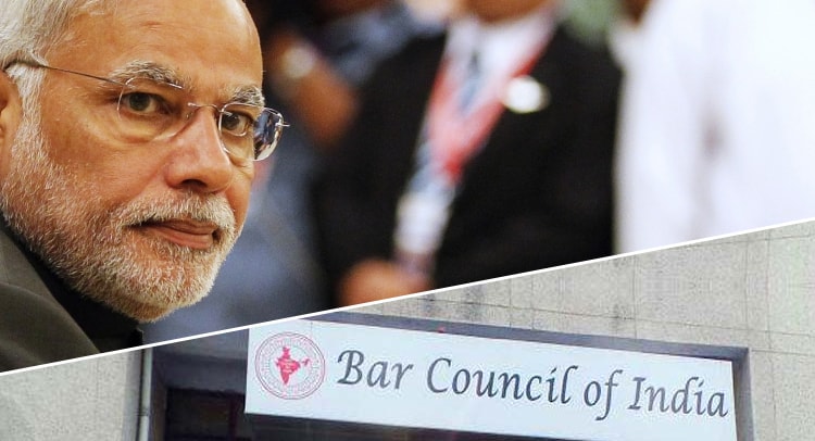 Bar Council complains to NaMo about the entry of Foreign Law Firms