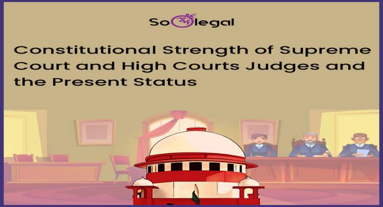 Constitutional Strength of Supreme Court and High Courts Judges and the Present Status