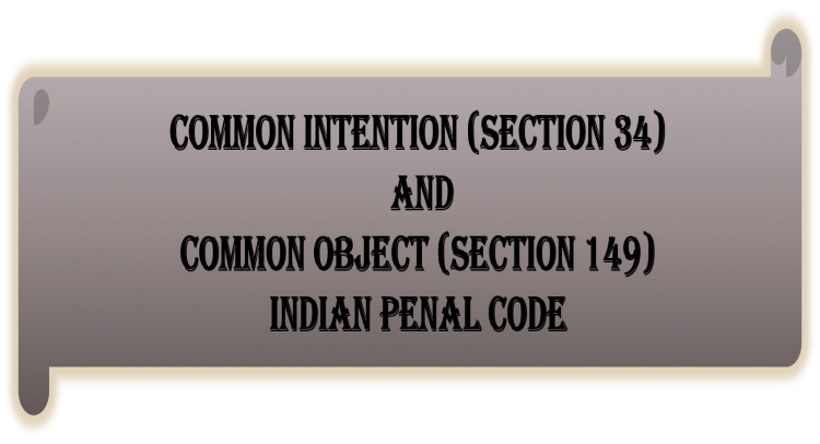 Common Intention and Common Object