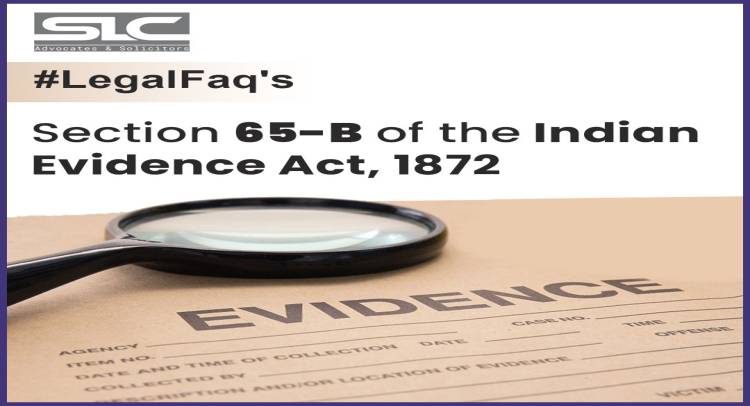 Section-65B of the Indian Evidence Act, 1872