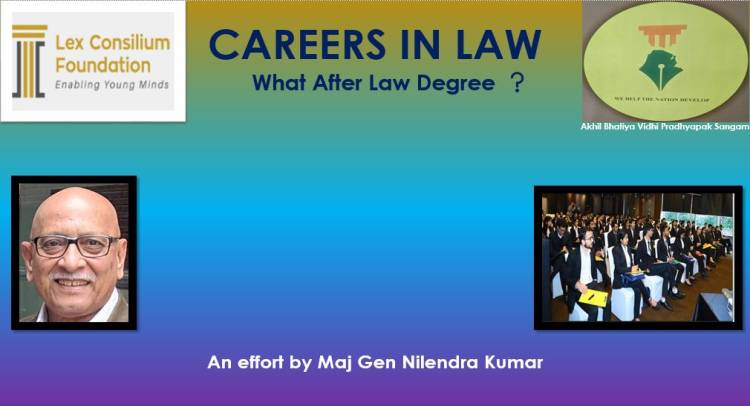 Identify and Select your Law Career Option