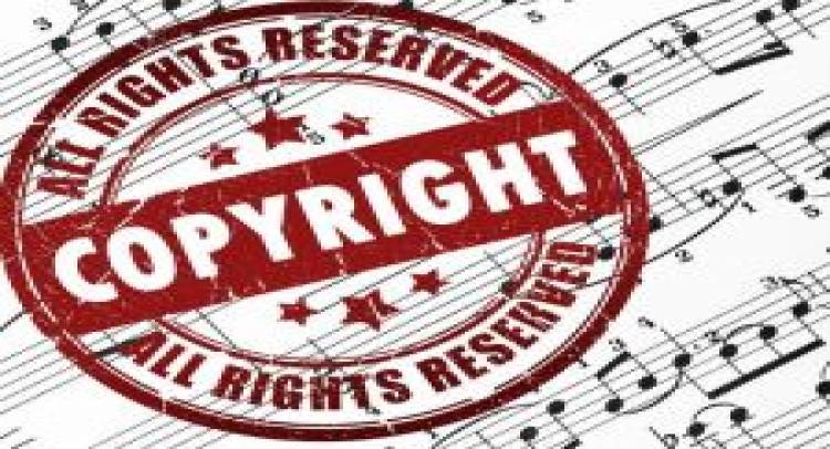 Copyright license for playing music.