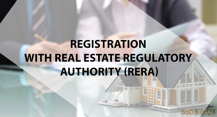 Registration with Real Estate Regulatory Authority (RERA)