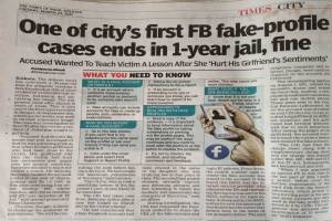 Fake Profile on Facebook: Illegality & penal consequences