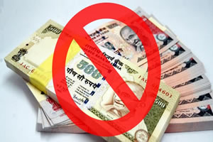 Notes of Rs 500 and Rs 1000 ceased to be legal tender