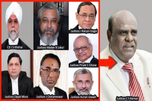 Constitutional bench of Supreme Court orders medical examination of Calcutta HC judge Karnan